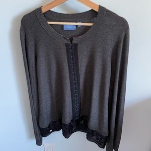 Dressy sparkly sweater Vera Wang.